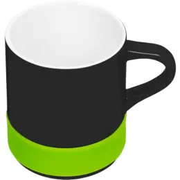 Kooshty Mixalot Black Mug Lime